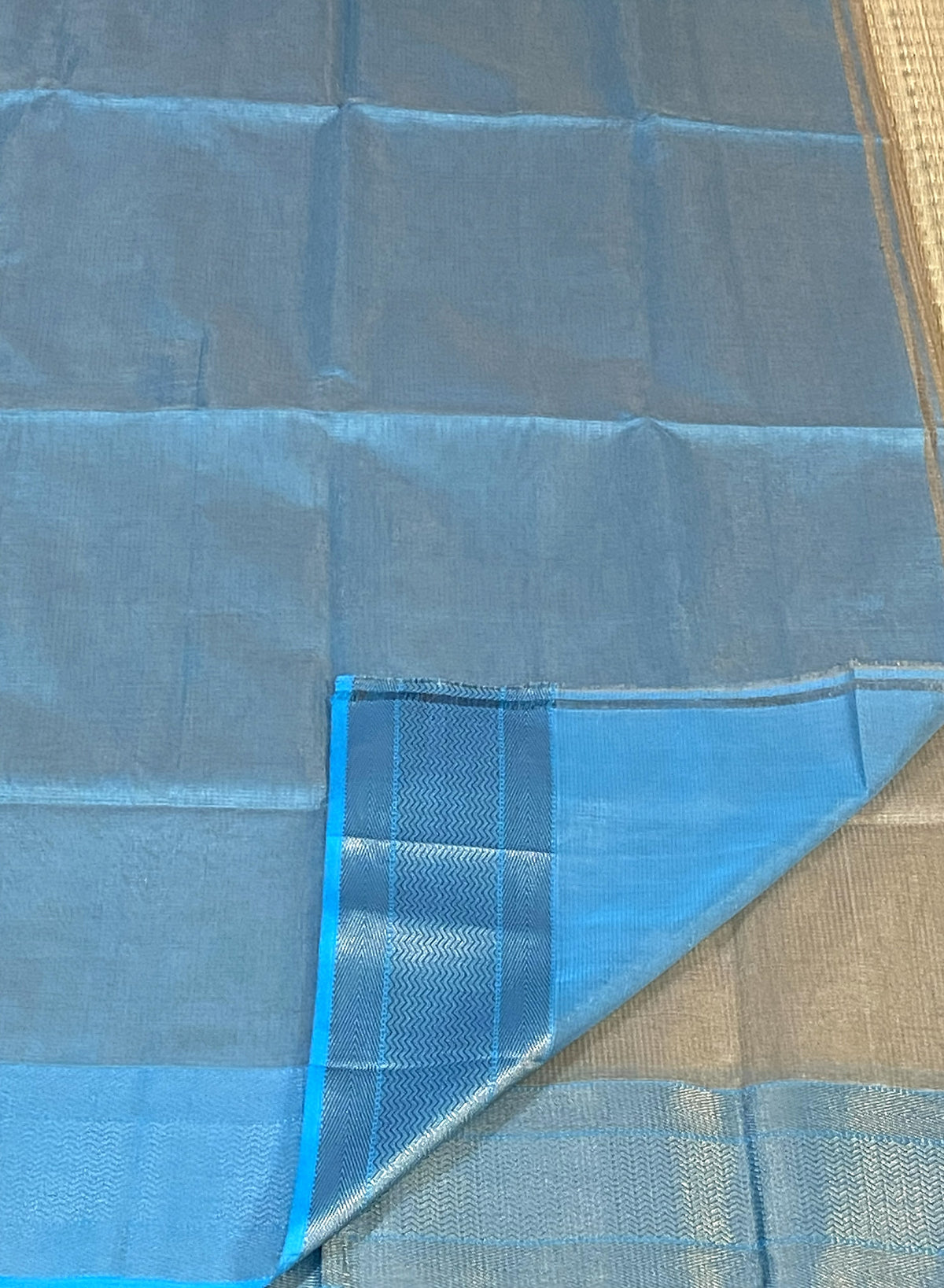 TISSUE MAHESHWARI HANDLOOM SAREE