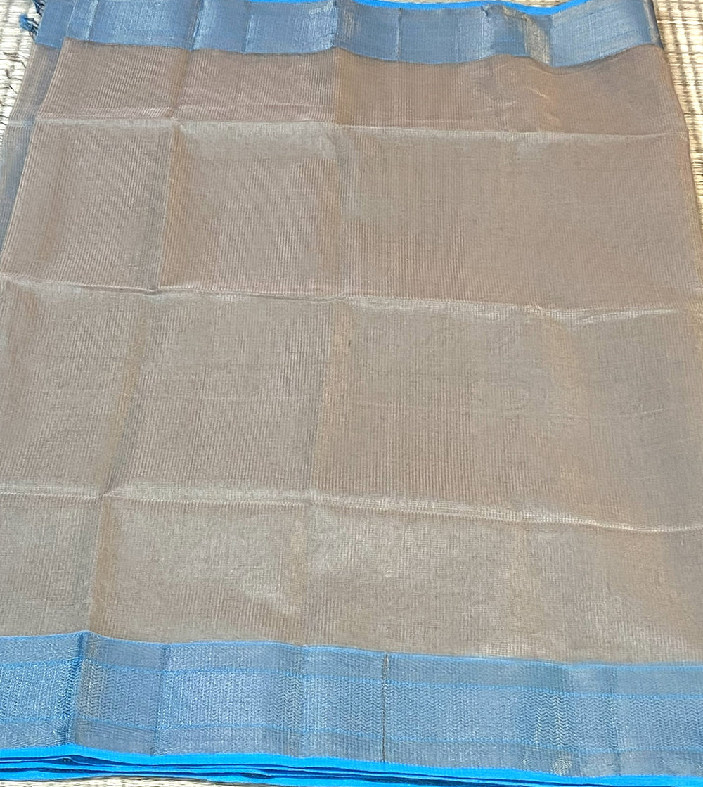 TISSUE MAHESHWARI HANDLOOM SAREE