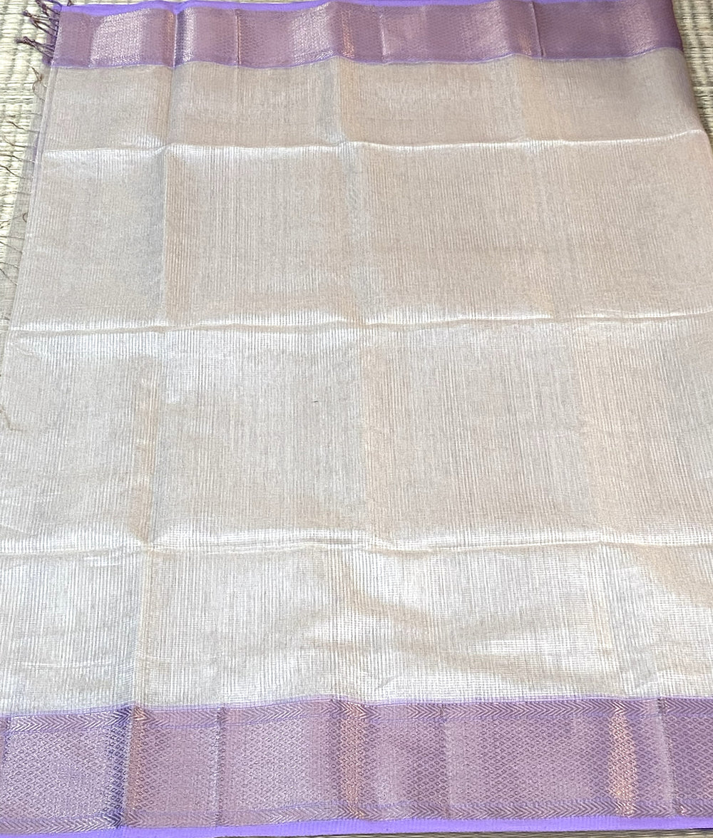 TISSUE MAHESHWARI HANDLOOM SAREE