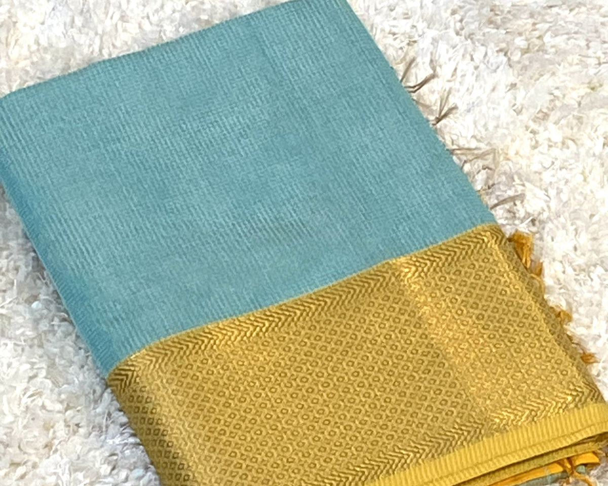 TISSUE MAHESHWARI HANDLOOM SAREE