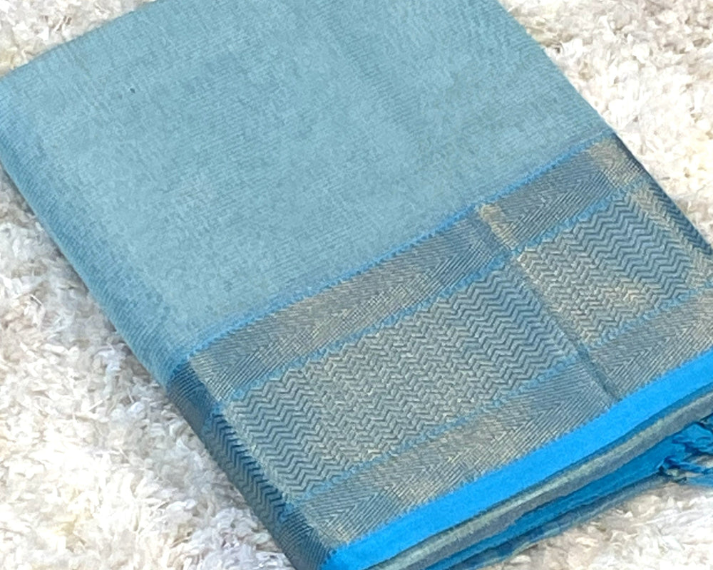 TISSUE MAHESHWARI HANDLOOM SAREE
