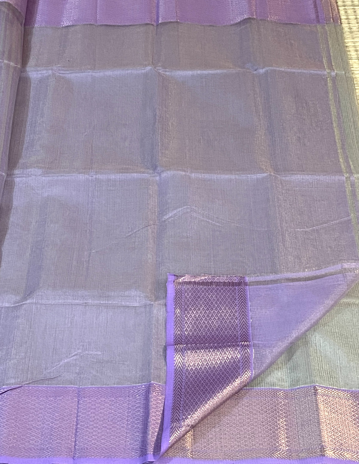 TISSUE MAHSEHWARI HANDLOOM SAREE