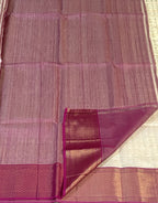 TISSUE MAHESHWARI HANDLOOM SAREE
