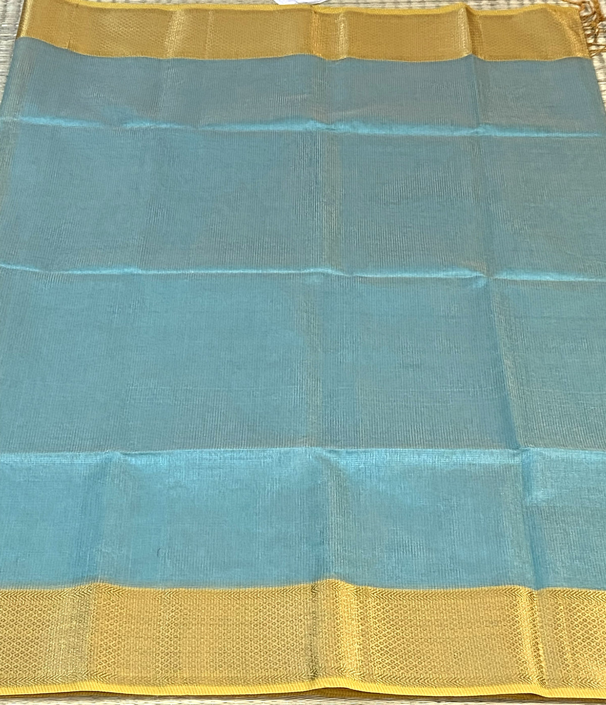 TISSUE MAHESHWARI HANDLOOM SAREE
