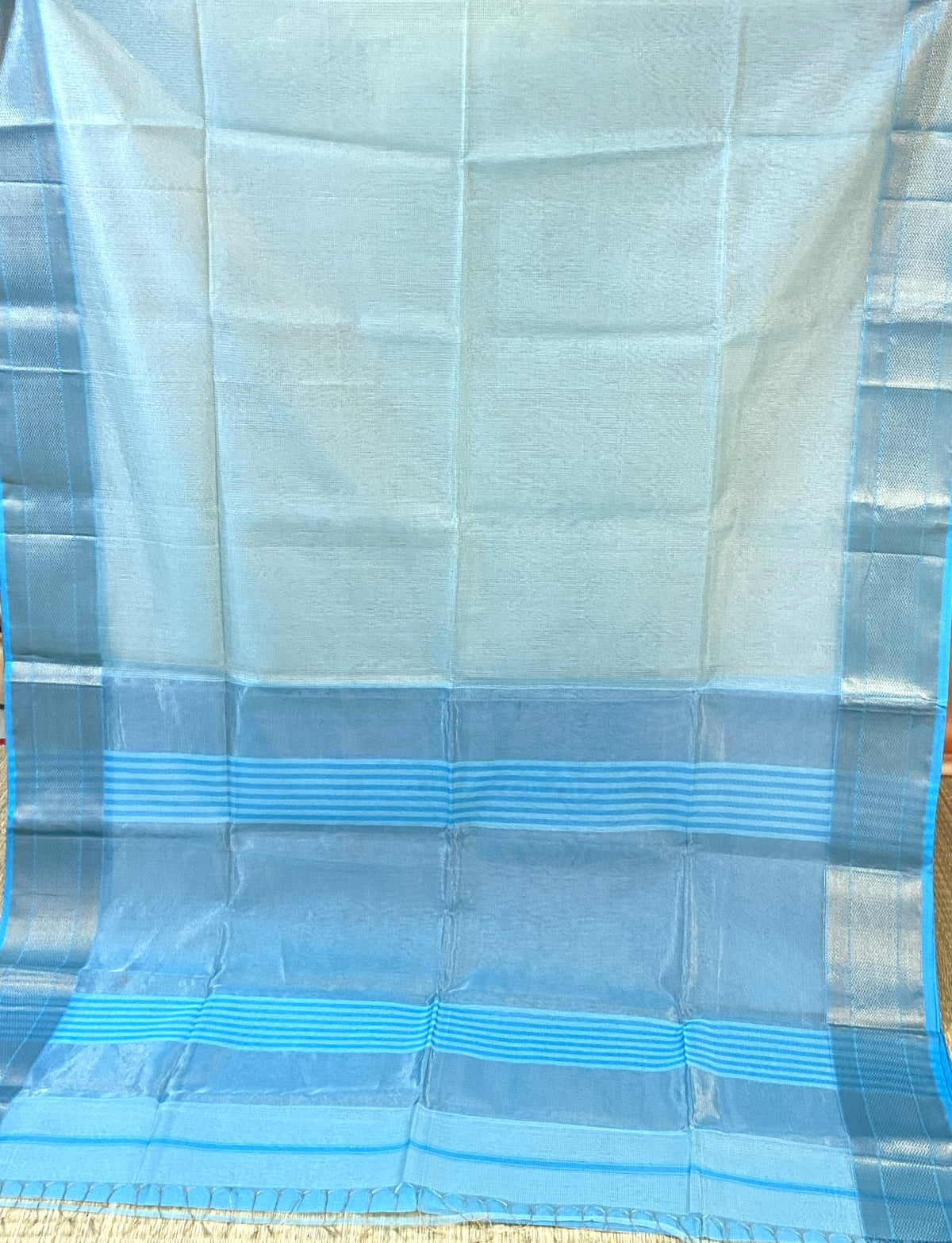 TISSUE MAHESHWARI HANDLOOM SAREE