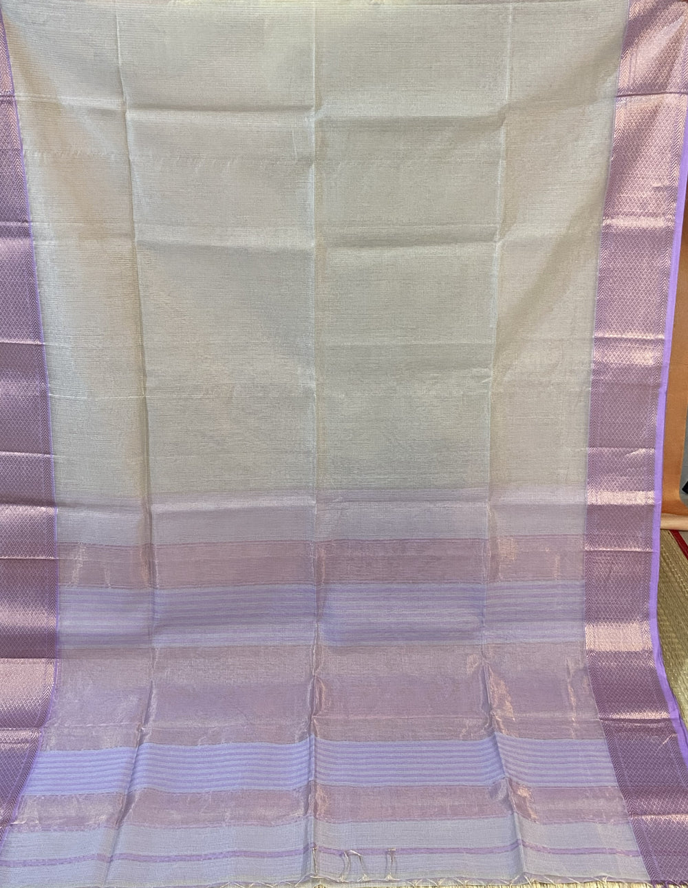 TISSUE MAHSEHWARI HANDLOOM SAREE