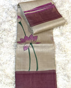 TUSSAR PURE SILK SAREE