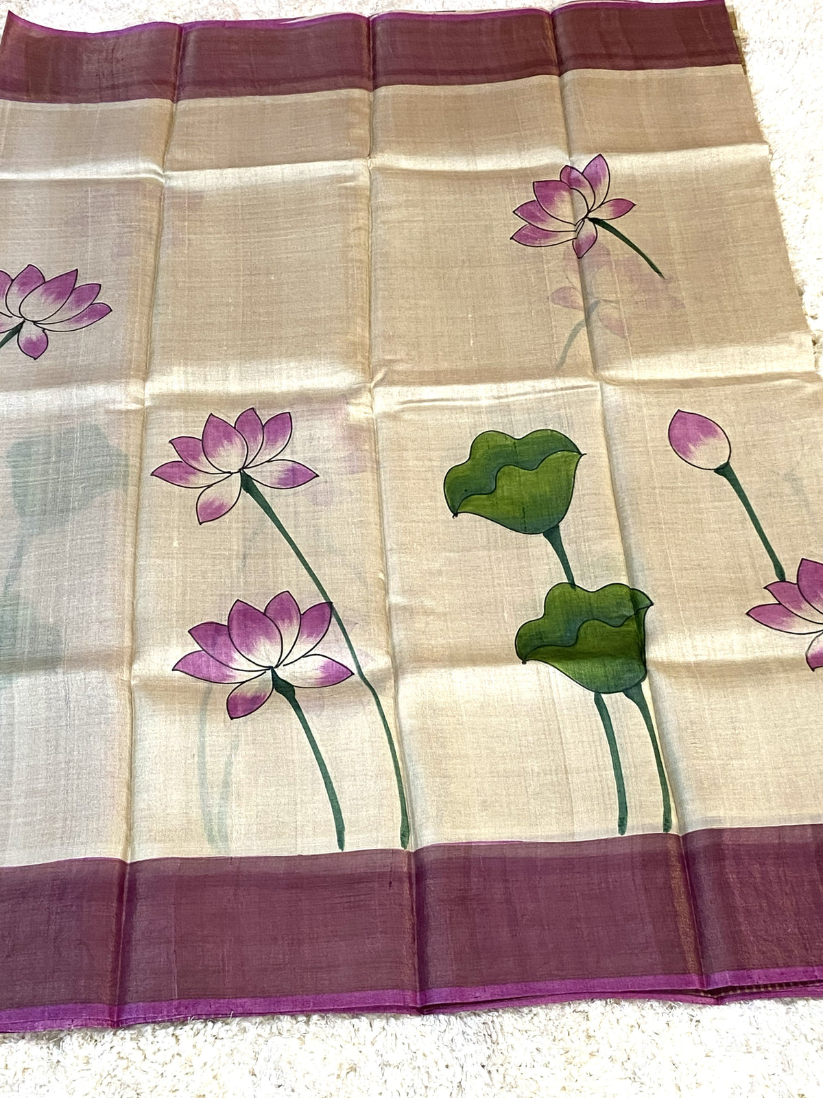 TUSSAR PURE SILK SAREE