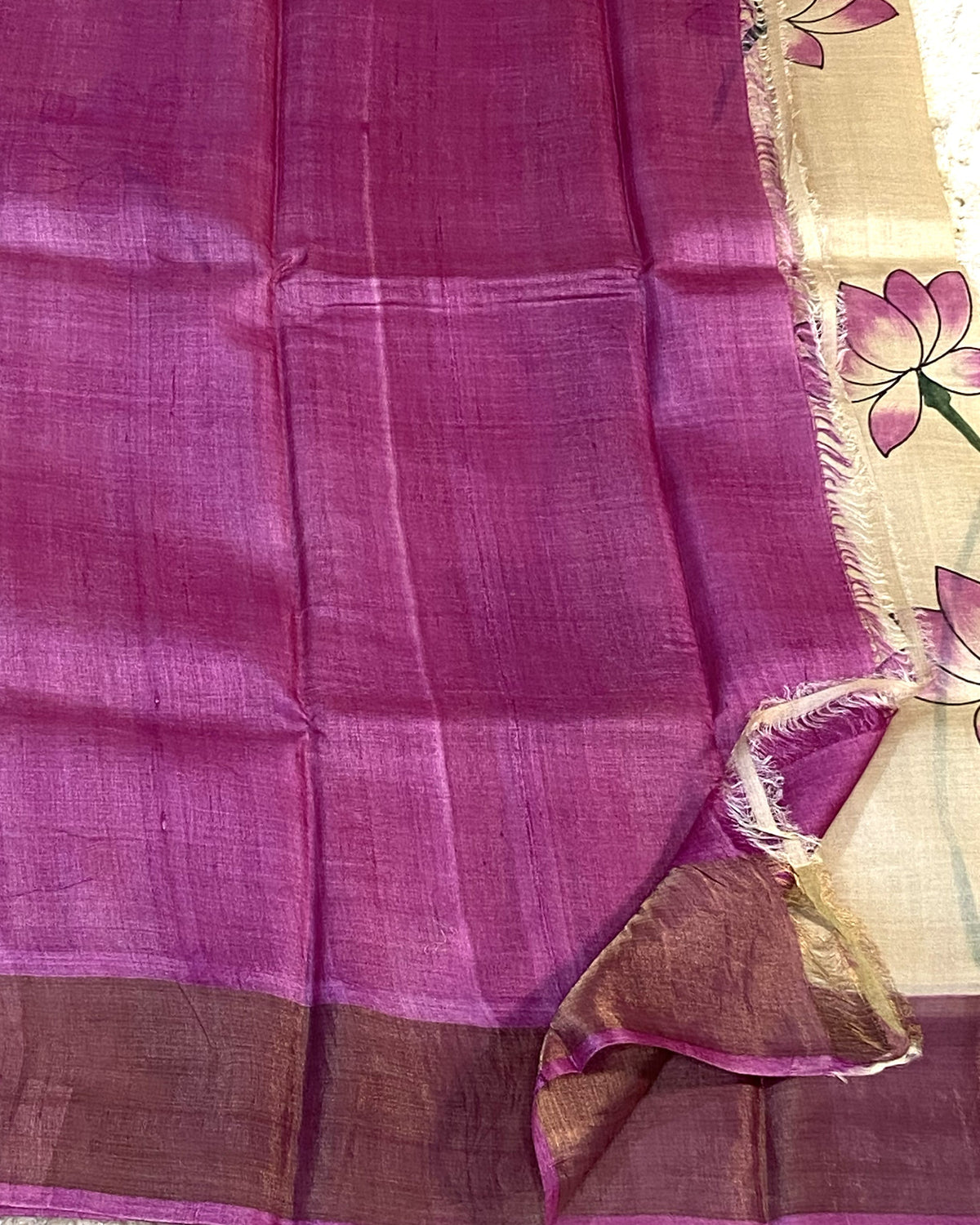 TUSSAR PURE SILK SAREE