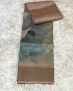 PURE TUSSAR SILK SAREE
