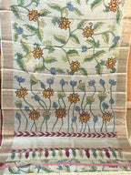 PURE TUSSAR SILK SAREE