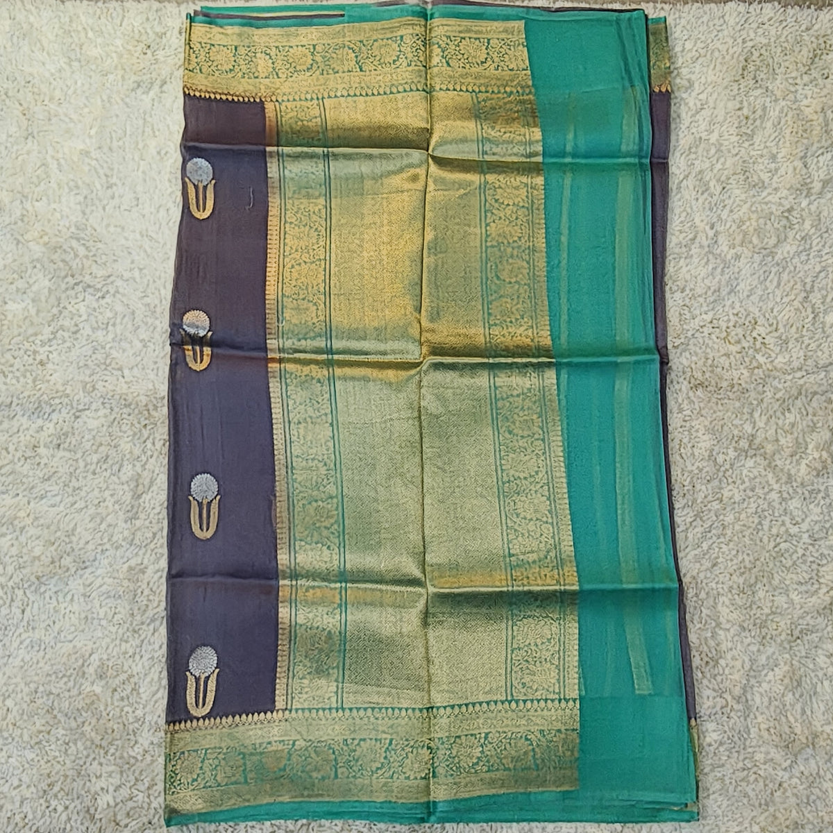 KORA BANARASI SILK SAREE