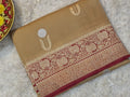 KORA BANARASI SILK SAREE