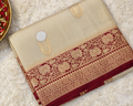 KORA BANARASI SILK SAREE