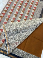 BAGRU HAND BLOCK PRINT KOTA DORIA SAREE