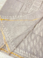BAGRU HAND BLOCK PRINT KOTA DORIA SAREE