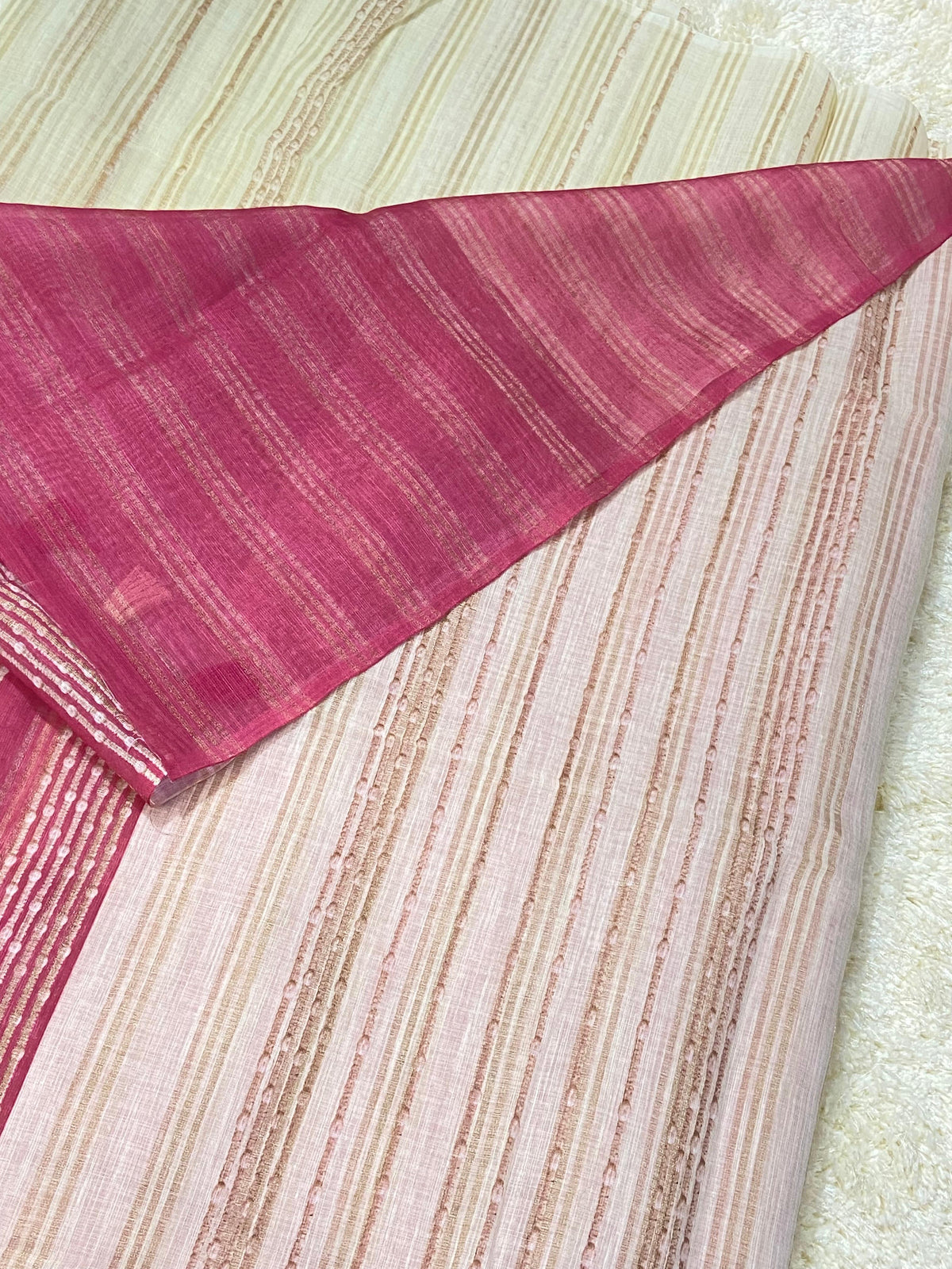LINEN COTTON SAREE